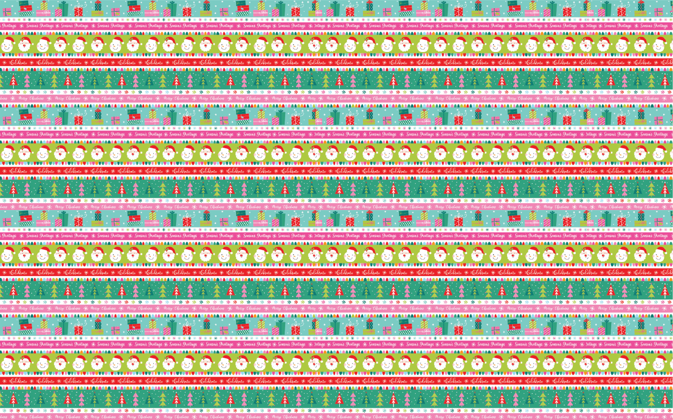 Festive Christmas Stripes Pattern Acrylic Sheets - CMB Pattern Acrylic