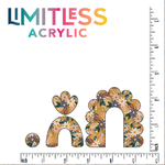 Floral Bloom Mustard Pattern Acrylic Sheet - CMB Pattern Acrylic
