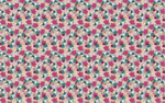 Floral Bloom Raspberry Pattern Acrylic Sheet - CMB Pattern Acrylic