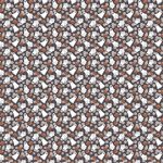 Floral Ghosts & Pumpkins Pattern Acrylic Sheets - CMB Pattern Acrylic