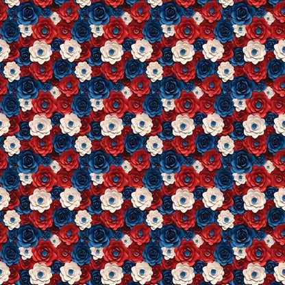 Florals on the Fourth Pattern Acrylic Sheets - CMB Pattern Acrylic
