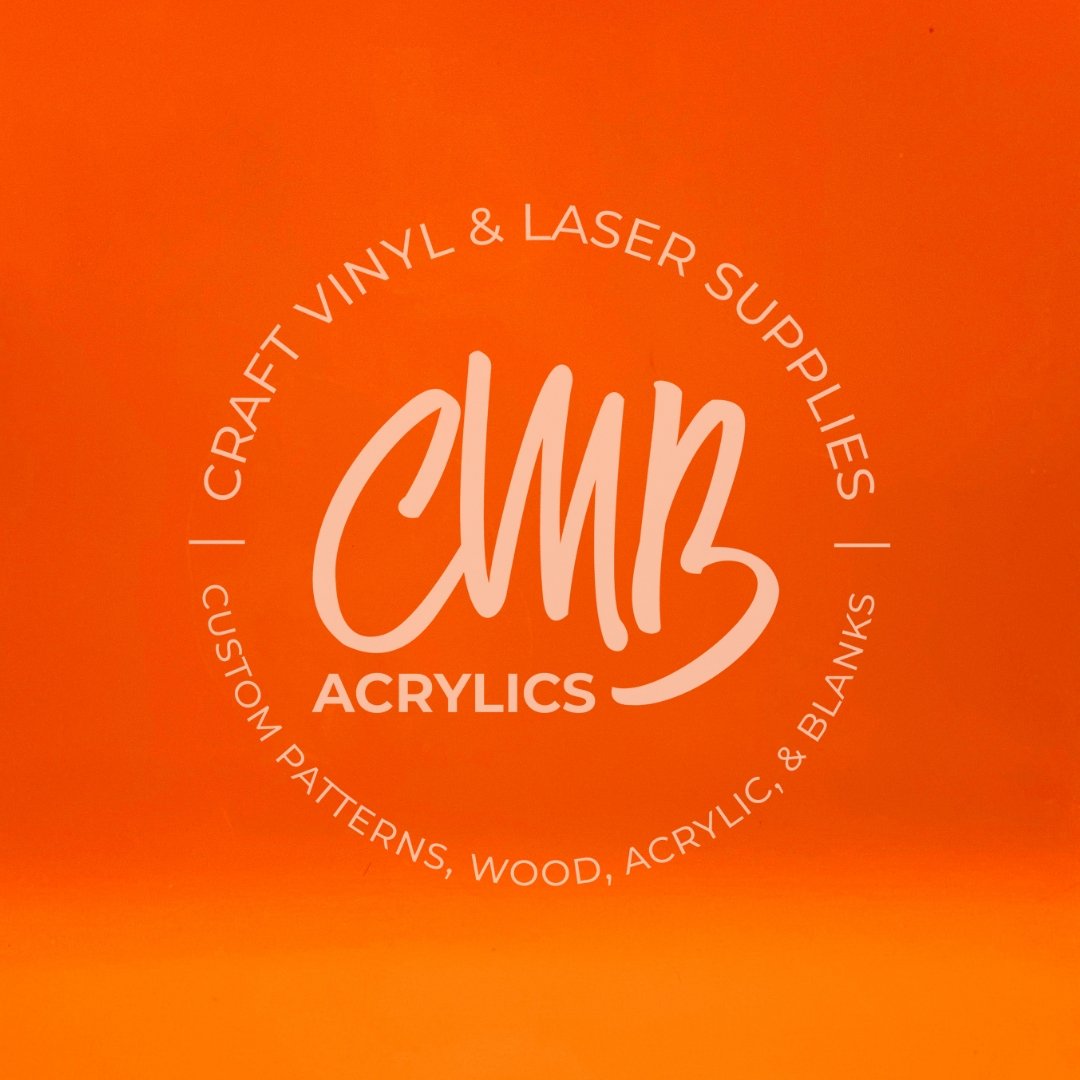 Fluorescent Orange Acrylic Sheet | CMB Acrylic