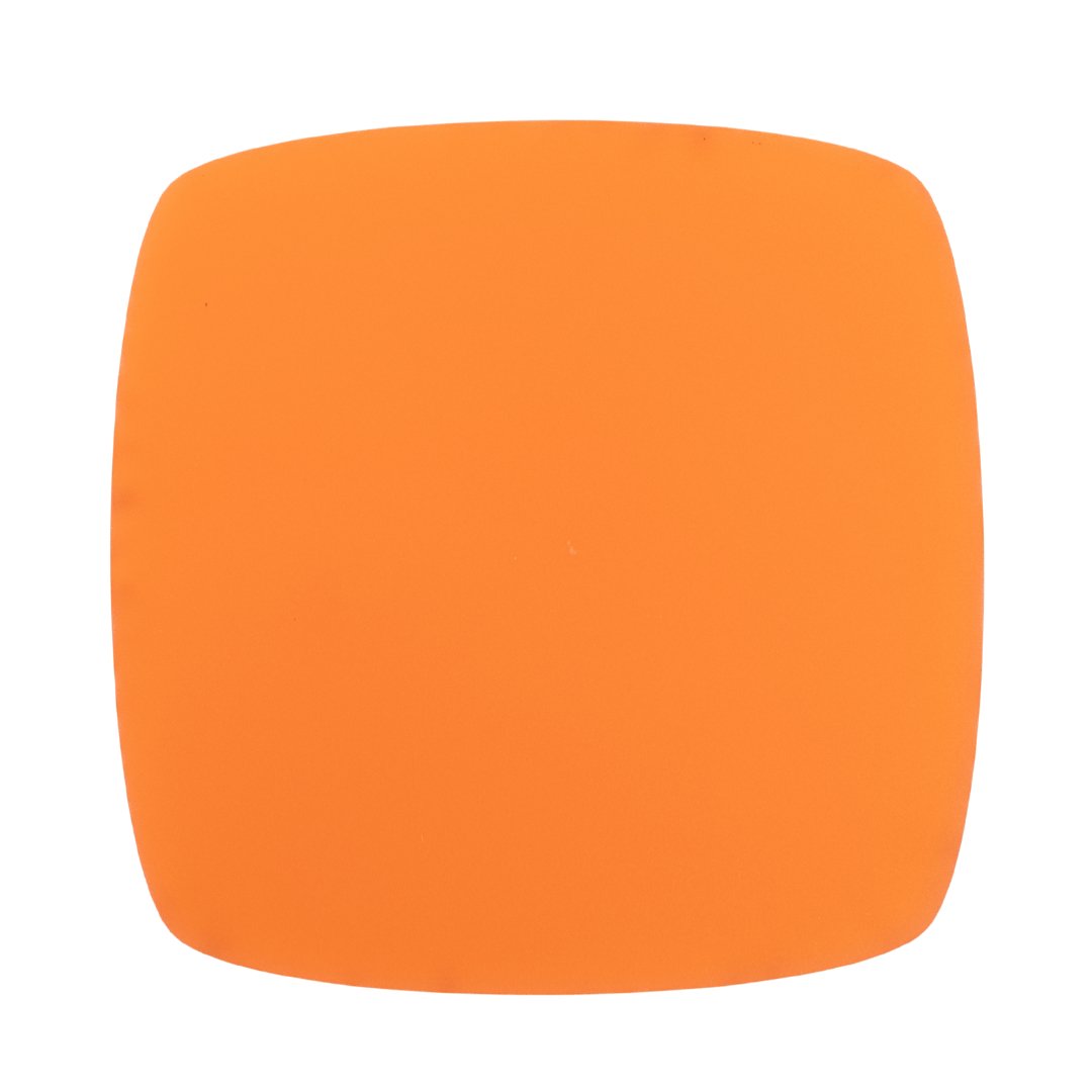 Frosted Fluorescent Orange Cast Acrylic Sheets Both Sides Matte - Acrylic Sheets