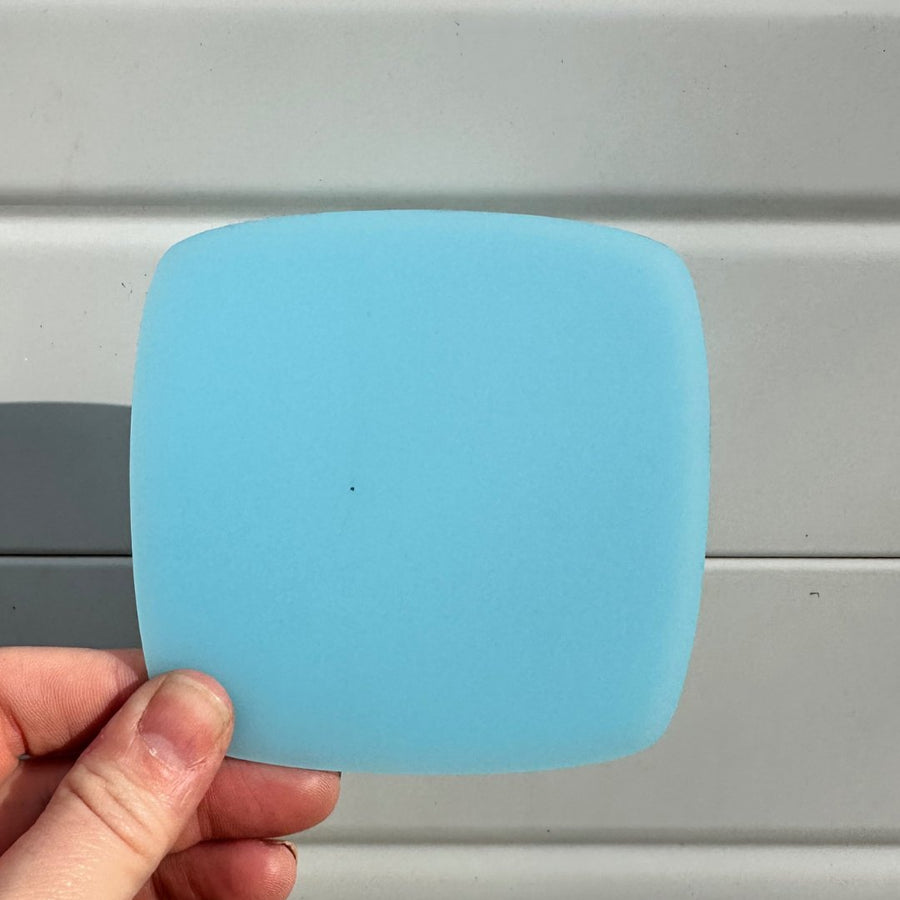 Frosted Light Cerulean Cast Acrylic Sheets Single Sided Matte - Acrylic Sheets