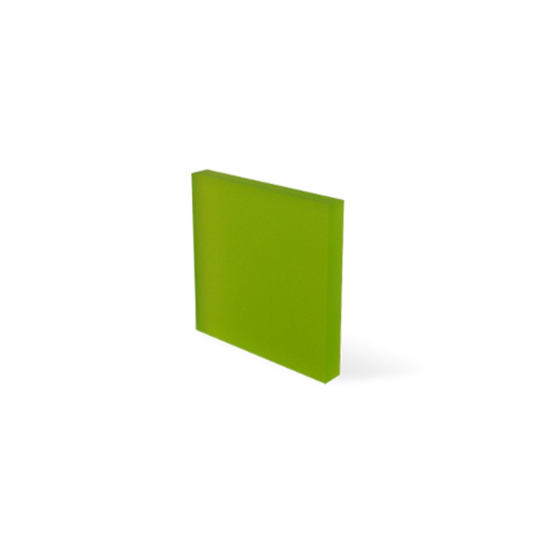 Frosted Lime Cast Acrylic | Frosted Acrylic Sheet | CMB Acrylic