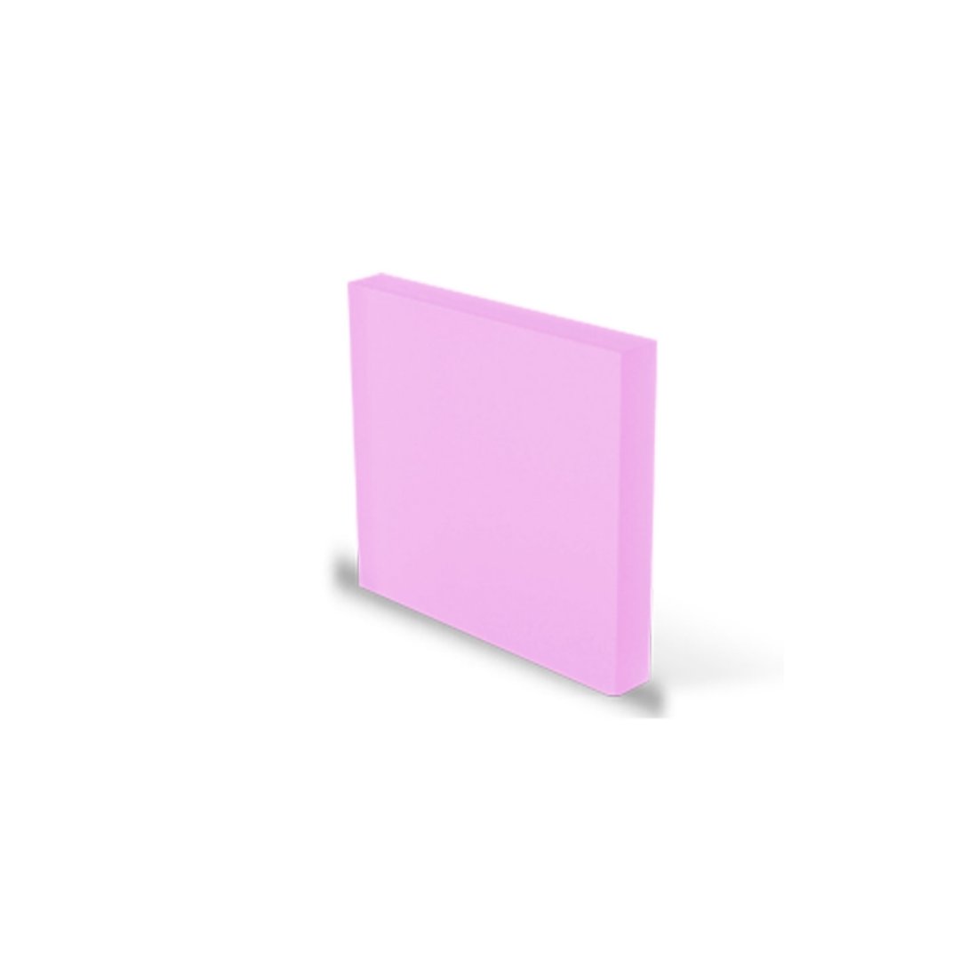 Frosted Taffetta Pink Cast Acrylic | Frosted Acrylic Sheet | CMB Acrylic