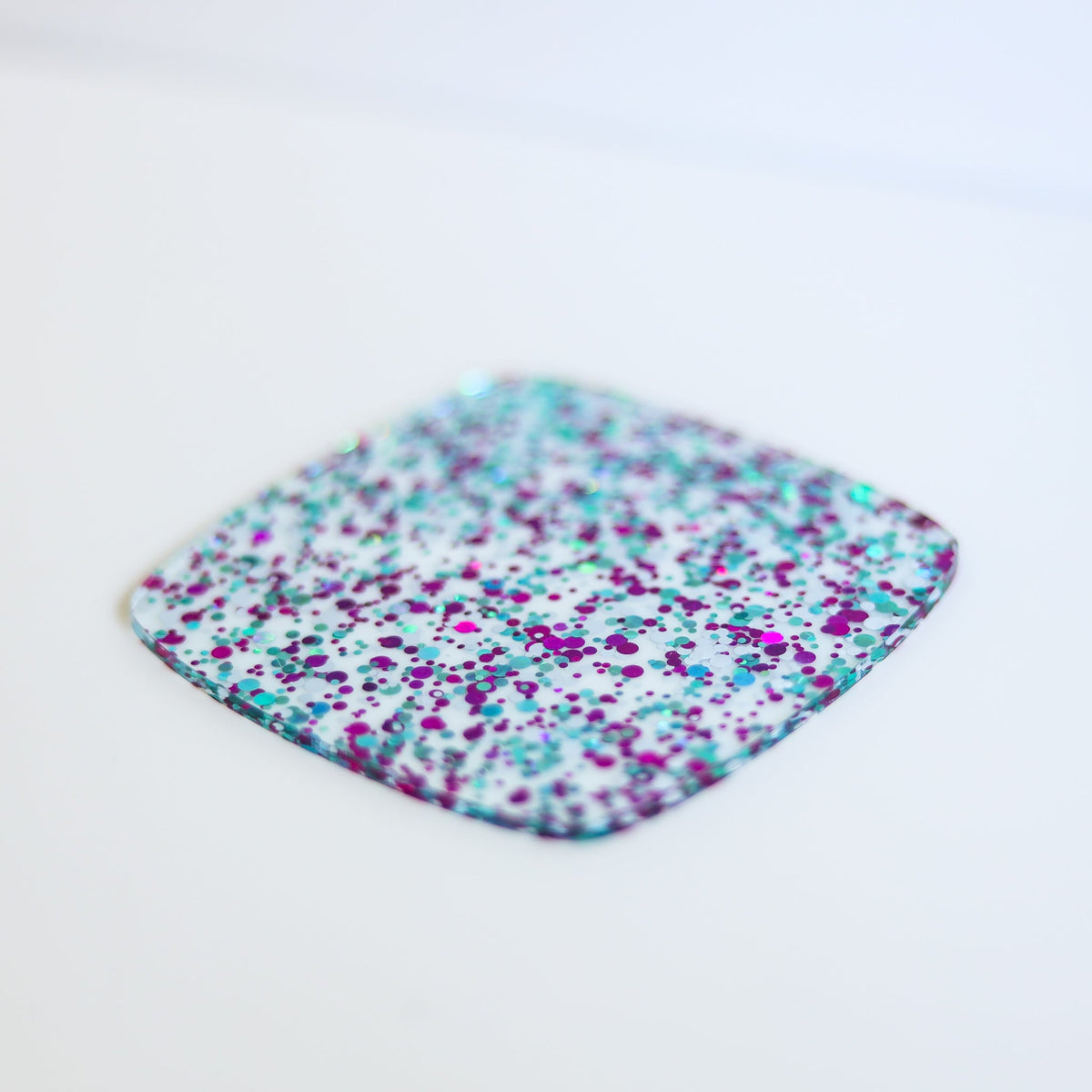 Frozen Fest Glitter Dots Cast Acrylic | Glitter Acrylic Sheet | CMB Acrylic