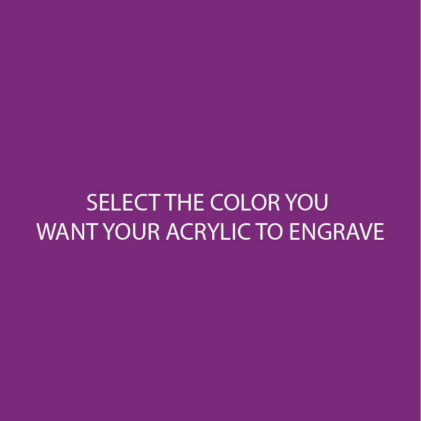 Fuchsia Purple Two Tone Acrylic Sheets | SELECT YOUR ENGRAVE COLOR - CMB Two Tone