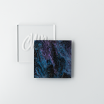 Galaxy Marbled Glitter Cast Acrylic | Marbled Acrylic Sheet | CMB Acrylic