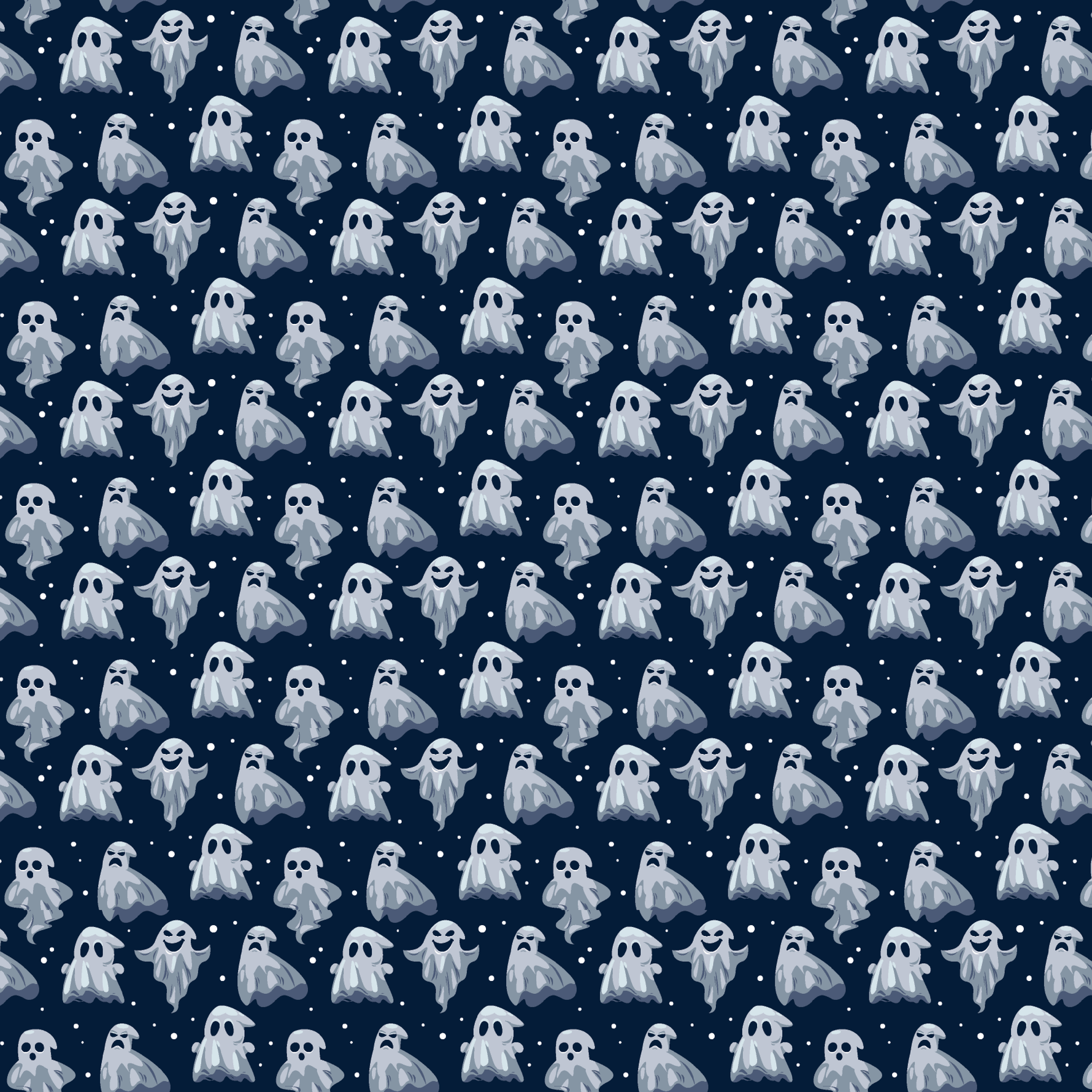 Ghosties Pattern Acrylic Sheets - CMB Pattern Acrylic