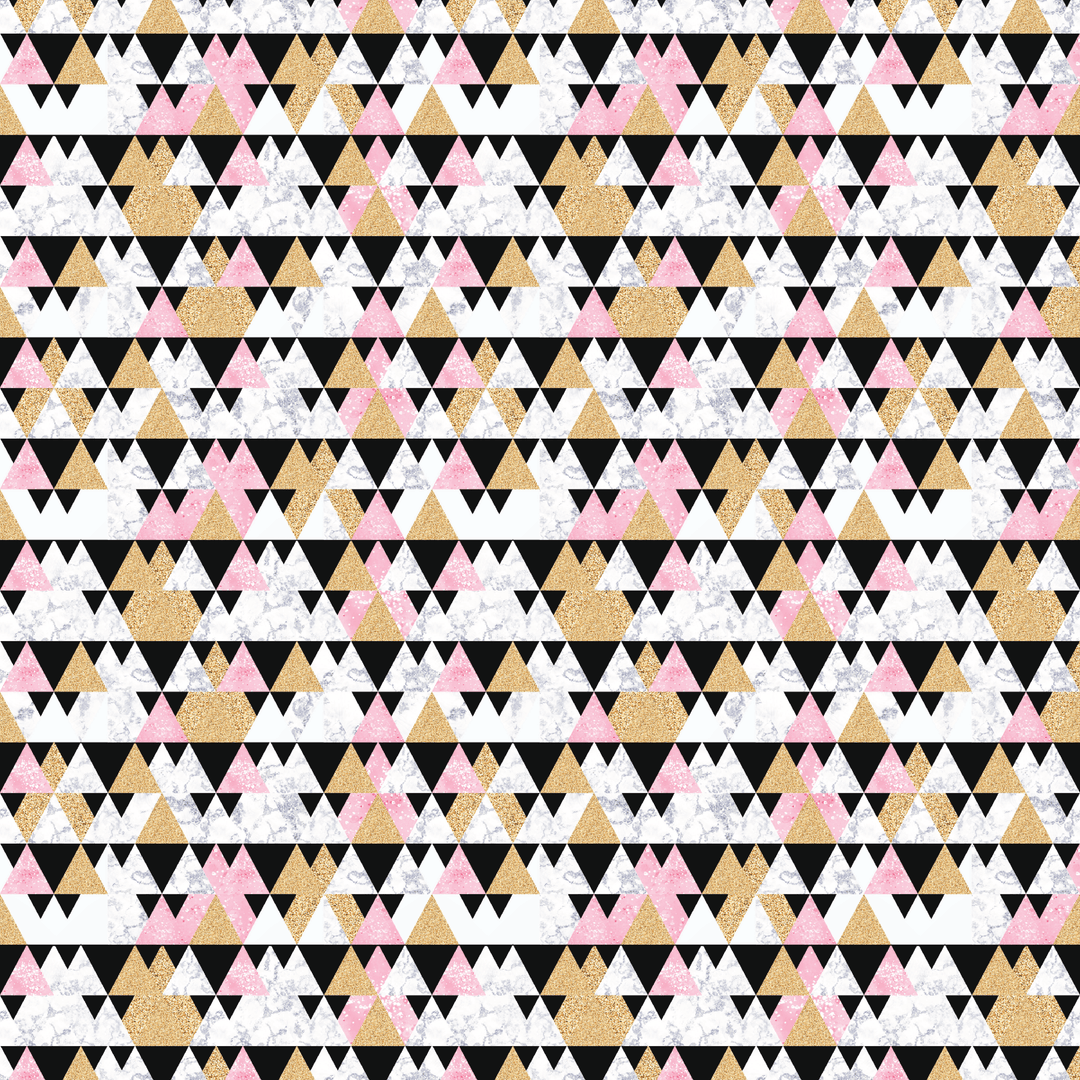 Girl Boss Triangles Pattern Acrylic Sheets - CMB Pattern Acrylic