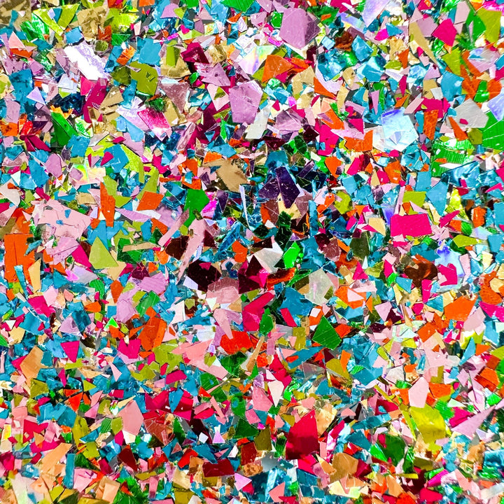 Glitter Flakes Acrylic Sheets | Sample Sizes | SELECT YOUR COLOR - Acrylic Sheets