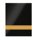 Gloss Black Engraves Gold Laser XT Two Tone Acrylic | Gloss Acrylic Sheet | CMB Acrylic