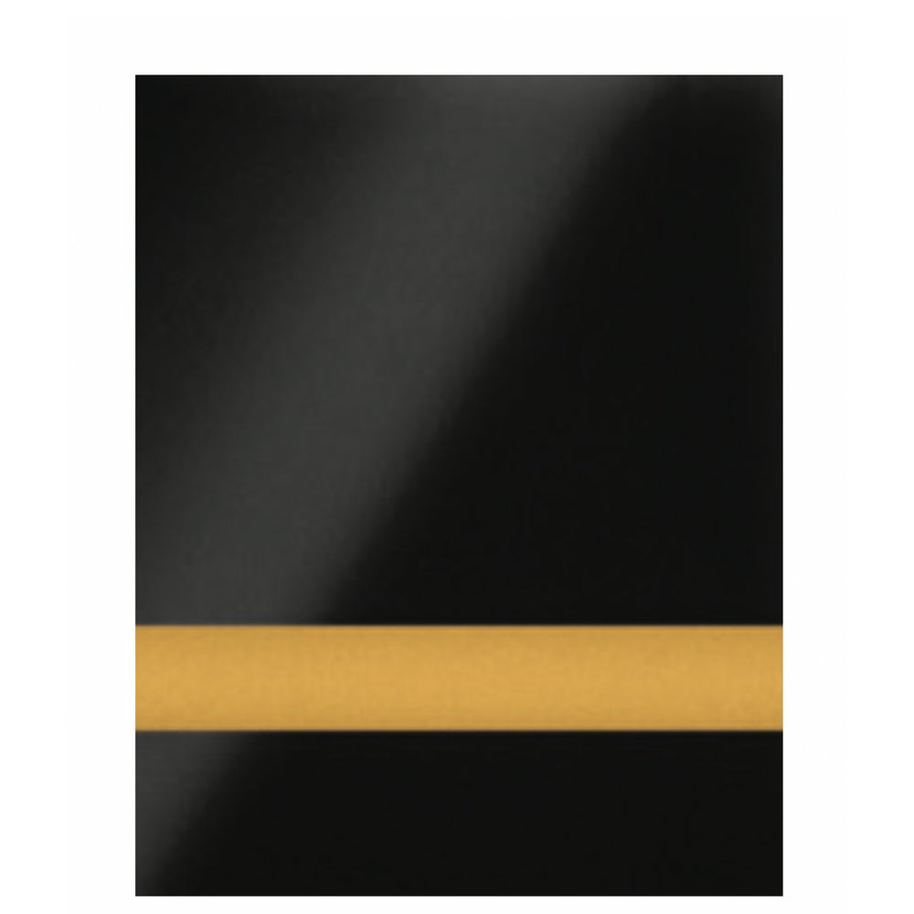Gloss Black Engraves Gold Laser XT Two Tone Acrylic Sheets - Acrylic Sheets
