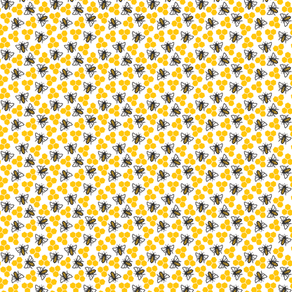 Golden Bee Honeycomb Pattern Acrylic Sheets - CMB Pattern Acrylic
