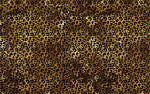 Golden Swirl Leopard Pattern Sheet - CMB Pattern Acrylic