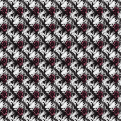 Goth Roses Pattern Acrylic Sheets - CMB Pattern Acrylic