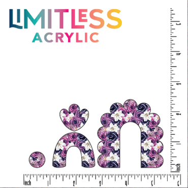 Gothic Floral Pattern Acrylic Sheet - CMB Pattern Acrylic