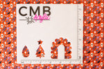Gothic Halloween Pattern Acrylic Sheet - CMB Pattern Acrylic