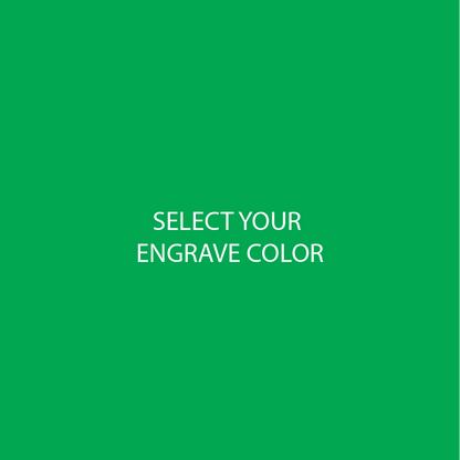 Grass Green Two Tone Acrylic Sheets | SELECT YOUR ENGRAVE COLOR - CMB Two Tone