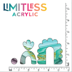 Green Alcohol Ink Swirls Pattern Acrylic Sheet - CMB Pattern Acrylic