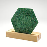 Green and Gold Double Sided Holographic Glitter Cast Acrylic | Glitter Acrylic Sheet | CMB Acrylic