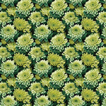 Green Chrysanthemums Pattern Acrylic Sheets - CMB Pattern Acrylic