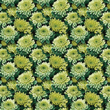 Green Chrysanthemums Pattern Acrylic Sheets - CMB Pattern Acrylic