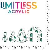 Green Gifts Pattern Acrylic Sheets - CMB Pattern Acrylic