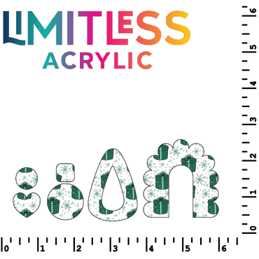 Green Gifts Pattern Acrylic Sheets - CMB Pattern Acrylic