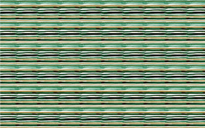 Green & Gold Brushstroke Stripes Pattern Acrylic Sheet - CMB Pattern Acrylic