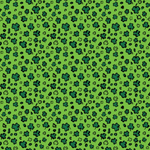 Green Leopard Clover Geometric Pattern Acrylic Sheet - CMB Pattern Acrylic
