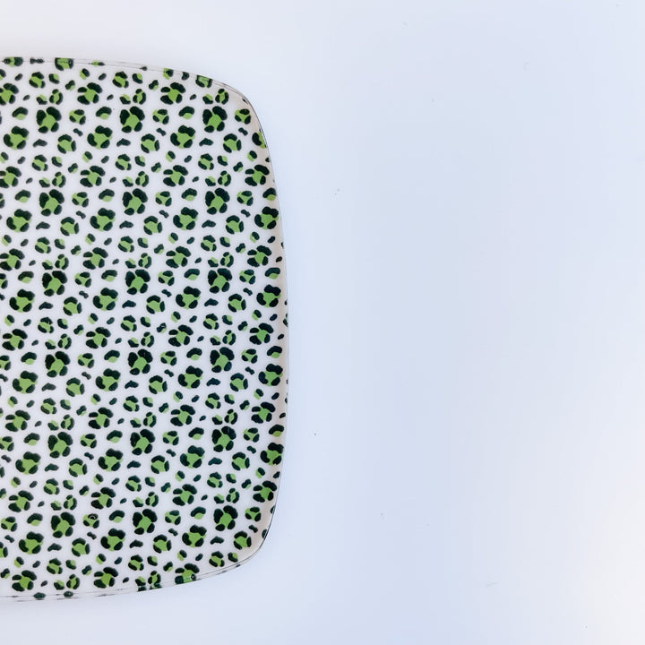 Green Leopard Pattern Acrylic Sheet - CMB Pattern Acrylic