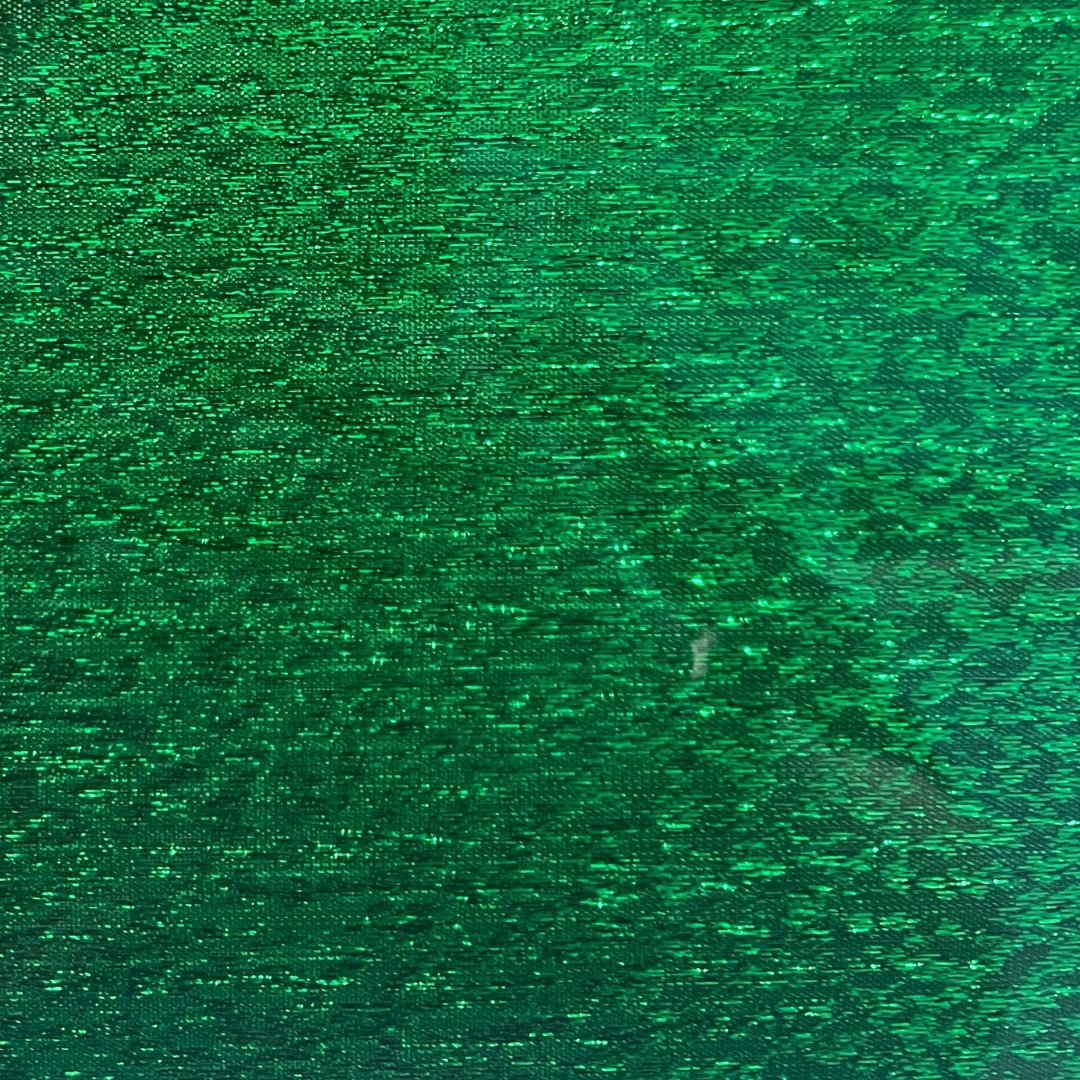 Green Shimmer Fabric Cast Acrylic | Fabric Acrylic Sheet | CMB Acrylic