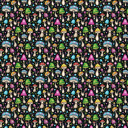 Groovy Mushrooms Pattern Acrylic Sheets - CMB Pattern Acrylic