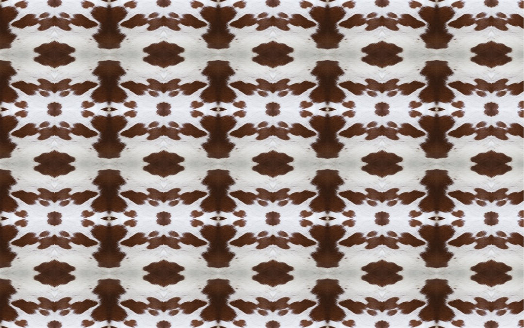 Hair on Cowhide 2 Pattern Acrylic Sheet - CMB Pattern Acrylic