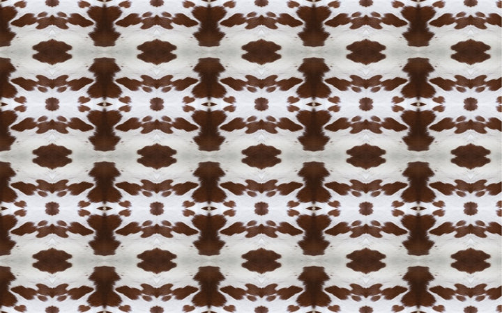 Hair on Cowhide 2 Pattern Acrylic Sheet - CMB Pattern Acrylic