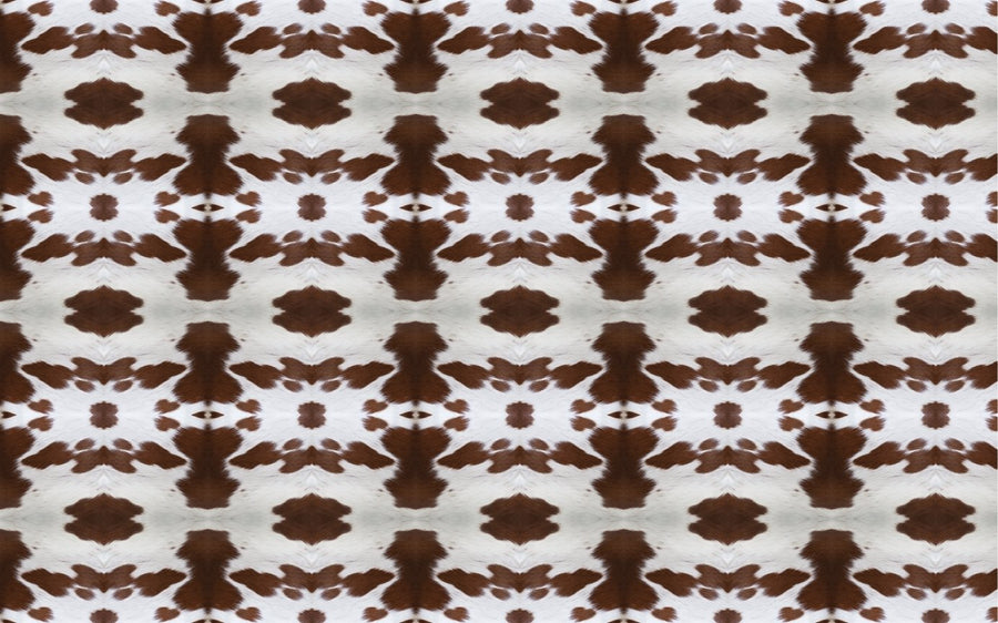 Hair on Cowhide 2 Pattern Acrylic Sheet - CMB Pattern Acrylic