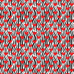 Hearts on Zebra Pattern Acrylic Sheets - CMB Pattern Acrylic
