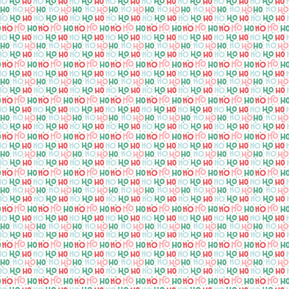 Ho Ho Ho Pattern Acrylic Sheets - CMB Pattern Acrylic