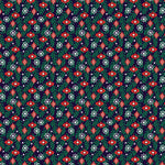 Holiday Floral Ornaments Pattern Acrylic Sheets - CMB Pattern Acrylic