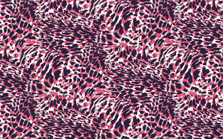 Hot Pink Jaguar Skin Pattern Acrylic Sheet - CMB Pattern Acrylic