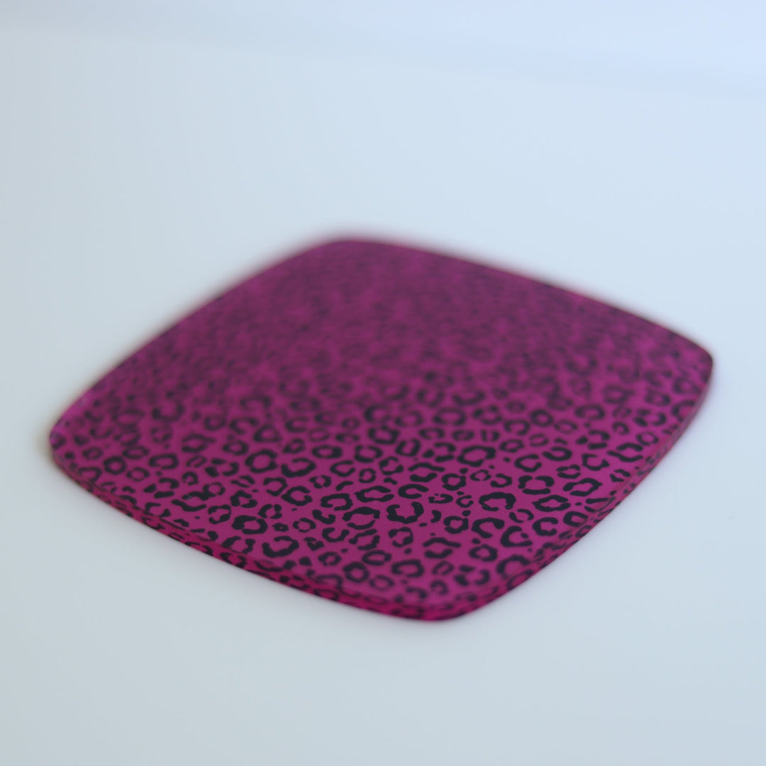 Hot Pink Leopard Acrylic Pattern Sheet - CMB Pattern Acrylic