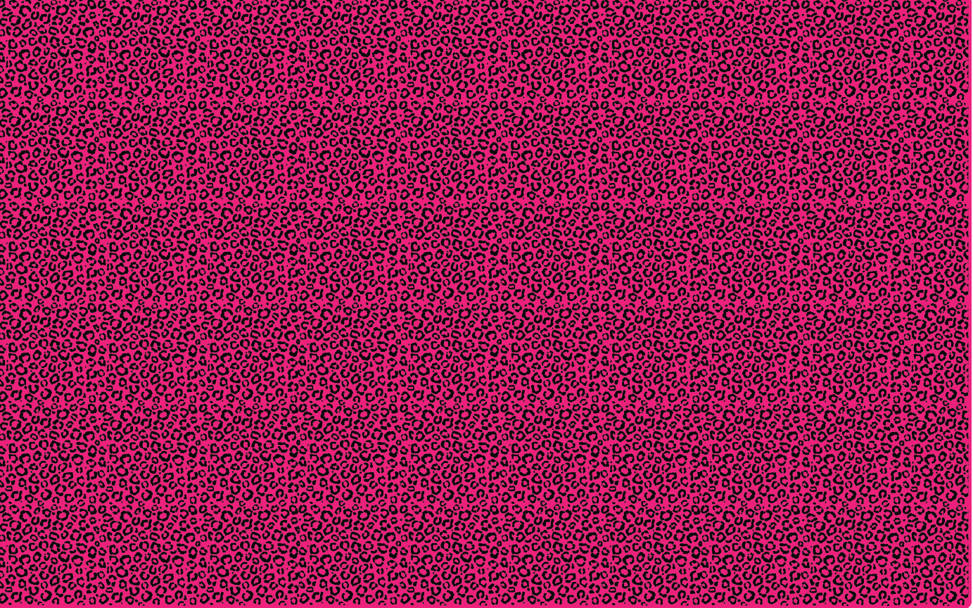 Hot Pink Leopard Pattern Sheet - CMB Pattern Acrylic