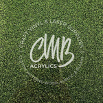 Hunter Green Glitter Cast Acrylic | Glitter Acrylic Sheet | CMB Acrylic