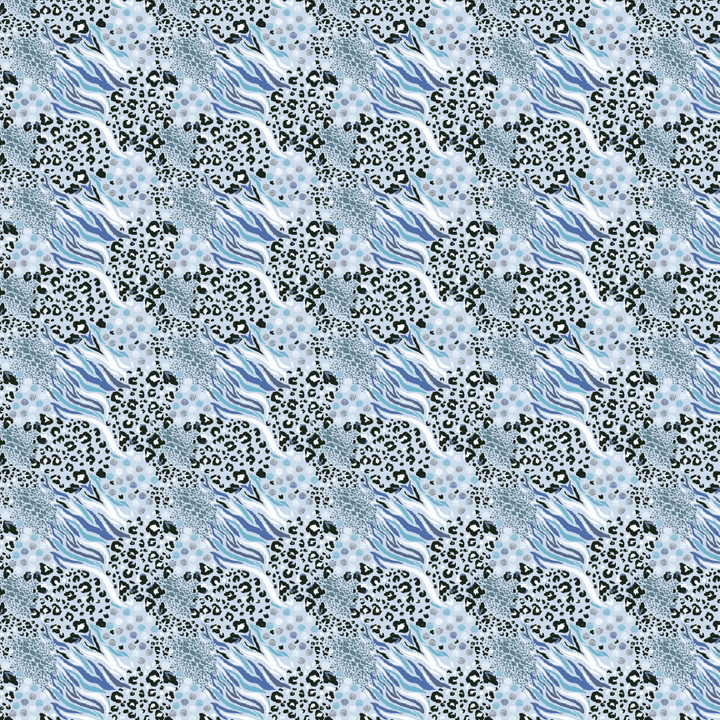 Icey Animal Print Pattern Acrylic Sheets - CMB Pattern Acrylic