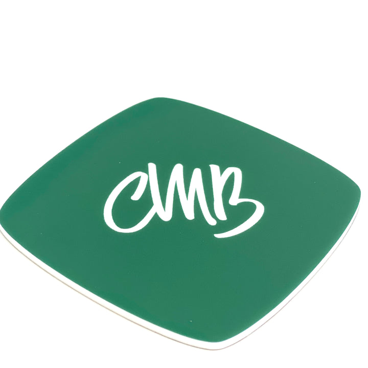 CMB Two Tone  Green  Select Your Engrave Color - CMB Two Tone