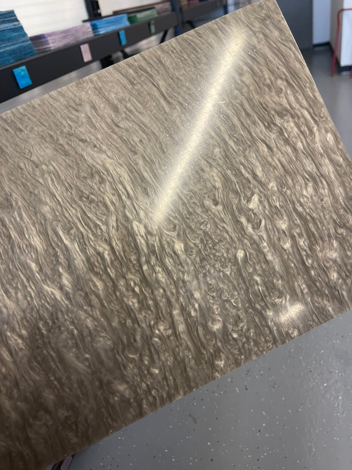 1/8" Gray Pearl Cast Acrylic Sheets