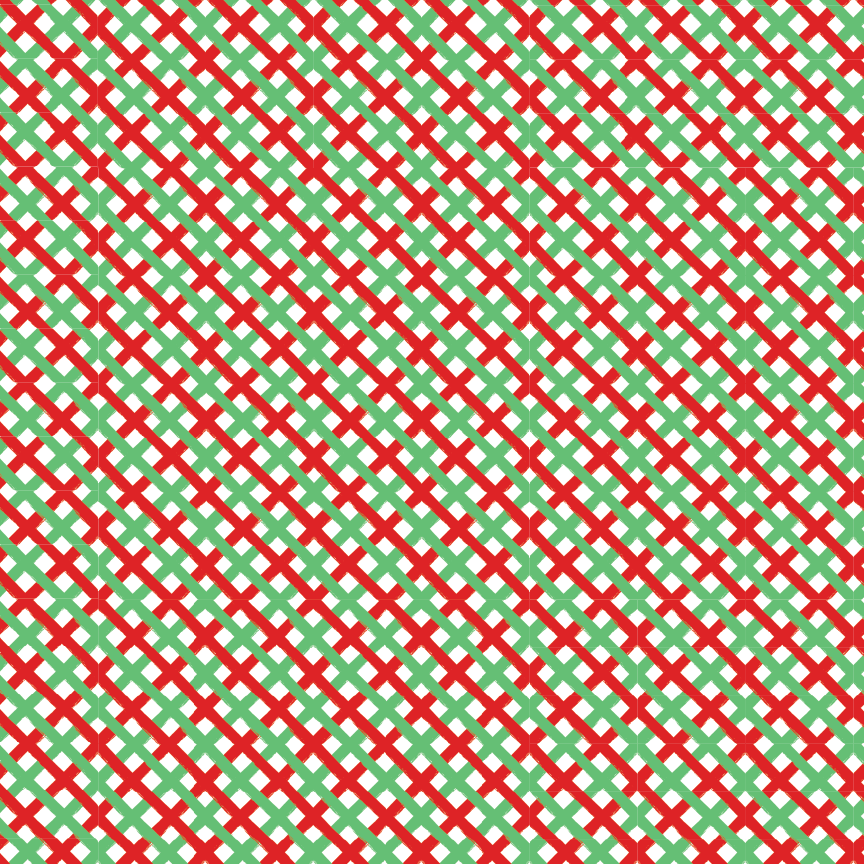 Interlocking Red & Green Brushstrokes Pattern Acrylic Sheets - CMB Pattern Acrylic