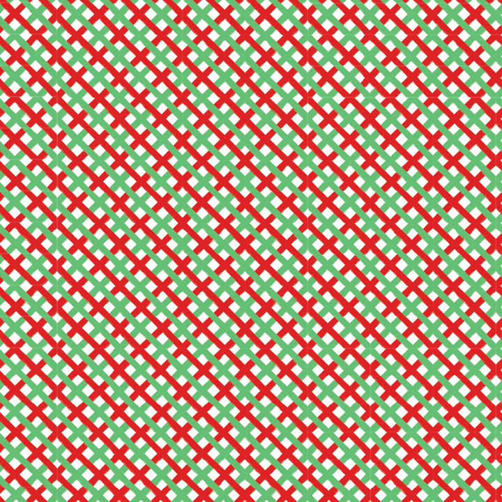 Interlocking Red & Green Brushstrokes Pattern Acrylic Sheets - CMB Pattern Acrylic